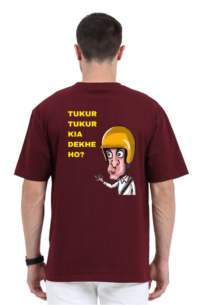 Tukur Tukur Kia Dekhe Ho? - PK - Oversized Classic Unisex T-shirt