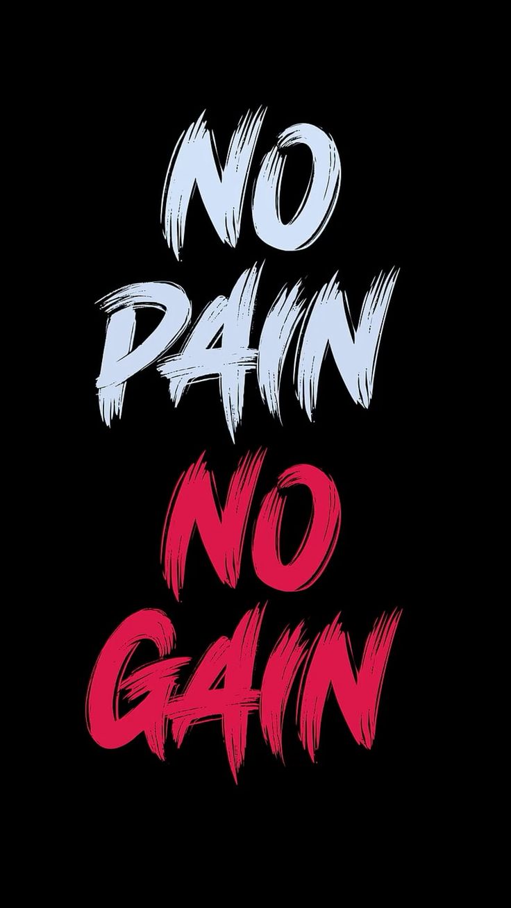 No Pain No Gain - Round Neck Half Sleeve Classic T-shirt